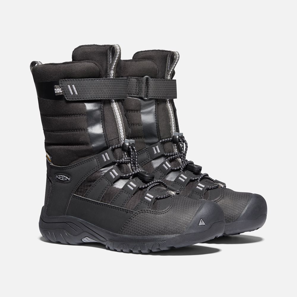 Bottes Hiver Keen Enfant Noir | Winterport Neo Waterproof | QVZWG-3802